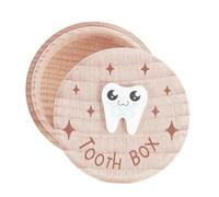 Tooth Fairy Toothholders, Tooth Boxes for Lost Teeth for - Cute Wooden Teeth Keepsake Box | Tooth Chest Storage Box for Tooth Holder Box Fairy Treasure Box