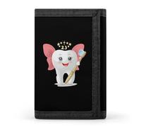 Tooth Fairy Trifold Wallet Cute Card Slots Holder Clutch Purse Wallets for Men Women