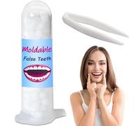 Tooth Filling Repair Kit,Dental Temporary Tooth Filling for Missing Broken Tooth Moldable Fake Teeth（10ml）