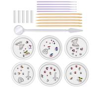 Tooth Gem Kit for Teeth Decorative Crystal Tooth Jewelry Rhinestones