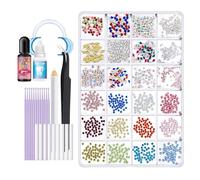 Tooth Gem - Tooth Jewels | Professional Teeth Gem Kit, Easy to Use Fashionable Temporary Filling Repair Decorations Cosmetic Solution Enhancement Portable for Cracks Chips Restoration