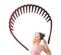 Tooth Hairbands - Non Slip Hairbands | Girls Hairbands, Make Up Facial Headband, Frosted Solid Color Non-slip Hairband, Flexible Women Headbands, Headbands For Women Are Perfect For Various Activities