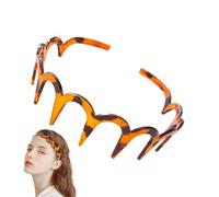 Tooth Headband - Zig Zag Headbands | Zig Zag Headband | Z Shaped Headband | Non-Slip Shark Tooth Headband Washing Accessories