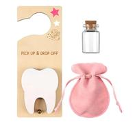 Tooth Holder Bag For Teeth Saver Bag - Baby KeepSake Container Pouch For Teeth | Multipurpose Boys Girls Gift Bag, KeepSake Storage For Teeth Display