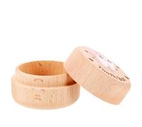 Tooth Keepsake Box for Elegant Wooden Tooth Holder for Teeth Storage Compact Design for Nursery and Bedroom for Boys and Lasting Memory Organizer