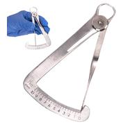 Tooth Measuring Tool - Precision, Stainless Steel Teeth Gauge, Professional Dentist Instrument | Accurate Measuring Device For Gold-Making Lab Craft Work, Clinic Workshop Technicians