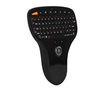 Tooth N5901 QWERTY Keyboard with Trackball, 2.4G Wireless Mini USB MultiMedia Keyboard for TV and Computer, Pocket-Sized with Full Control