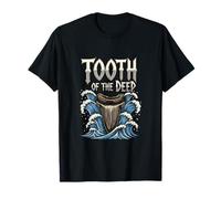 Tooth of The Deep Shark Tooth Collector Fossil Enthusiast T-Shirt