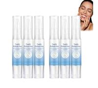 Tooth Paint Pen for Instant Bright Smiles with Brush-Tip Application, Whitening Tooth Paint Pen for Instant White & Stain Conceal, Long Lasting Teeth Paints Pens, Teeth Paints for Travel Use. (6PCS)