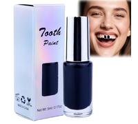 Tooth Paint,Temporary Tooth Makeup,Teeth Paint,Teeth Makeup for Cosplay,Halloween Theater Teeth Makeu/p,Paint Teeth,Black Teeth Paint,Blac/k Teeth,Long Last Teet/h P/aint,Halloween Teet/h P/aint,Black