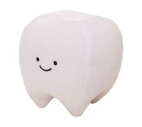 Tooth Plush Set - Short Plush Tooth Fairy Cartoon Doll 10x10cm, Gentle 40g Toy, Toothbrush Toothpaste Bundle | Playful Hygiene Encourager for Boys Girls Teens Youth Son Daughter School