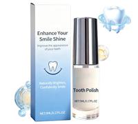 Tooth Polish, Tooth Paint, Natural Teeth Whitening Paint, White Tooth Paint, Portable & Long-Lasting Tooth Polish, Gentle Whitening Teeth Care, Easy to Use, 20ml/pc (1pc)