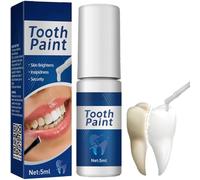 Tooth Polish, Tooth Paint, Teeth Whitening Paint, Instant Whitening Tooth Paint, Natural Teeth Whitening in Minutes, Gentle Formula, for Sensitive Teeth Brightener (1PC)