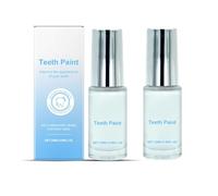 Tooth Polish, Whitening Tooth Paint, Fast and Effective Teeth Stain Removal, Instant TeethWhitening Essence for Yellowing, Gentle Formula, Portable for Block Teeths Stains, Fresh Breath (2PCS)