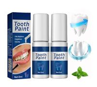 Tooth Polish, Whitening Tooth Paint, Tooth Whitening Pens, Portable and Long Lasting White Essence Teeth Paints, Instant Teeth for Polish Stain Removal, Stain Removal & Polish for Men and Women (2PC)