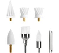 Tooth Polisher Heads, 6 Original Tooth Polisher Replacement Brush Heads for Tooth Polisher, Compatible with Most Tooth Polisher
