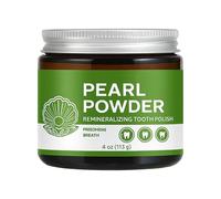 Tooth Powder, Remineralizing Whitening Formula, Deep Cleaning Paste Alternative, Breath Freshening Blend, Enamel Safe Natural Care, Ideal for Home, Travel, Daily Easy to Use