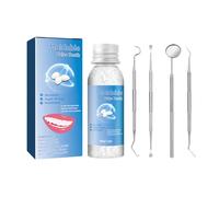 Tooth Repair Filling Kit - Temporary Tooth Filling Kit - Moldable False Teeth, Dental Repair Kit for Broken Teeth - Filling Kit for Teeth Handmade at Home, with 4Pcs Dental Tools