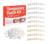 Tooth Repair kit for Filling The Missing Broken Tooth and Gaps-Moldable Fake Teeth and Thermal Beads Replacement Kit for Women and Men