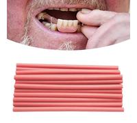 Tooth Repair Kit-Gum Material for Making Temporary Partial or Full Denture,Tooth Fixing Kit for Improving Condident Smile (Dark Color)