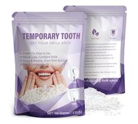 Tooth Repair Kit,Moldable Beads for Teeth Repair,DIY Tooth Filling Repair Kit Fixing The Missing and Broken Replacements, DIY Natural Filling Fake Teeth,Smile Confidently Again(100 Grams)-B01