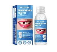 Tooth Repair Kit, Moldable Tooth Filling Repair Kit, Dental Care Kit Fixing The Missing and Broken Replacements, DIY Natural Filling Fake Teeth,Smile Confidently Again