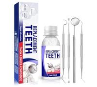 Tooth Repair Kit, Moldable Tooth Filling Repair Kit with 4 Dental Tools, Fixing The Missing and Broken Tooth Replacements, Make You Smile Confident Again