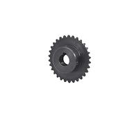 Tooth Roller Chain Sprocket,#25 Chain Drive Sprocket Wheel 40 Teeth 04C40T - 17mm Bore 1/4" Pitch For #25H Roller Chain with Set Screws(Bore with keyway: 12/4x1.8mm)
