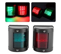 Toothbace Boat Navigation Light, Red and Green Lights, Deck Side Port Starboard Lights, Sailing Signal Light for Boating Fishing Yacht, Pontoons, Chandlery Boat