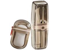 Toothbrush Case For Traveling | Clear Portable Leakproof With Cover | Toothbrush Holders Travel Case | Fo.r Gym Dormitory Business Trip Camping Hiking Outdoor Leisure Home Kitchen School Office Room H