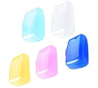 Toothbrush Caspetti, 5-Piece Dust Case for Electric Toothbrush Head Holder for School, Church, Camping, Travel, Size, riferimento alla descrizione, Please refer to description