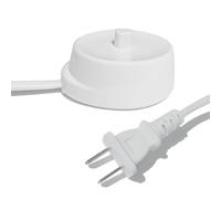 Toothbrush Charger Base Compatible with Oral b Braun Round Head Electric Toothbrush, Model 3757 Replacement Charger Power Cord,Portable Travel 110 V Waterproof Inductive Charging Base by Zuikn-US Plug