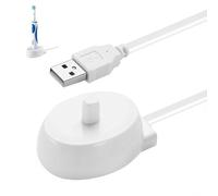 Toothbrush Charger for Oral-B iO6/iO5/iO4/D10/D12/D16/D20/D34 | Inductive Charging Station for Oral-B P4000 P2000 P6000 Waterproof Toothbrush Charger with Power Supply
