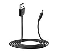 Toothbrush Charger, USB to DC 3.5 x 1.35mm Charging Cable for Electric Toothbrush Compatible with FWP11 FW-508 FW-507 FW-917, SG-508 D1 D3 D7 D8 E6 E10 E11 P11 Plus Pro TB-508 1M