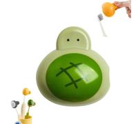 Toothbrush Covers Caps, Cartoon Toothbrush Covers Portable Toothbrush Protector Coverings Clips Toothbrush Storage Head Cover Cap Fits Electronic and Manual Toothbrushes (Green Turtle 1pcs)