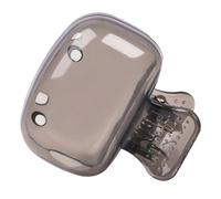 Toothbrush Covers for Travel, Toothbrush Case Caps, Reusable Toothbrush Covers, Toothbrush Protector, Practical Toothbrush Travel Case, Electric Toothbrush Cover for Home Travel, gray, see