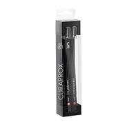 Toothbrush CS Black is White Duo - Manual Toothbrush for Adults with 8760 CUREN bristles - Black-Black, 2 pcs.