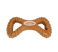 Toothbrush Dog Chew Toy - Rubber Treat Dispensing Toy,Tear Resistant Puppy Playing Training Chewing Food Dispenser for Medium Small Aggressive Chewers