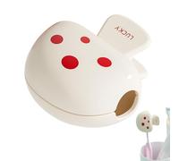 Toothbrush Head Case - 2" Mushroom Shaped Protector Cover with Clamp Cover Cute Travel Gadget Hygienic | Portable Toothbrush Head Protections, White/Dark Grey , Consulte la descripción, See