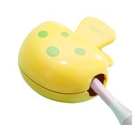 Toothbrush Head Cover - 5cm Compact Hygienic Protection Portable Clamp Design | Aeroport Hotel Travel Bathroom Protective Gadget, yellow, riferimento alla descrizione, Please refer