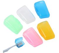 Toothbrush Head Covers - 10 PCS Portable Travel Toothbrush Caps with Box, Silicone Toothbrush Head Covers Caps, Electric Toothbrush Protective Case for Outdoor, Bathroom, Business Trip, Camping