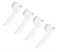 Toothbrush Head Covers, Clear Protective Caps, 4 Pieces
