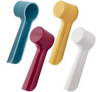 Toothbrush Head Covers for Electric Toothbrush, Round Brush Head Protective Caps, Travel Dust Protection, Multi-Colour Set, Compatible with Standard Round Heads (Not iO, Sonic or Pulsonic), 4 Pack