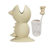 Toothbrush Head Protector, Decorative Toothbrush Head Case, Practical Hygiene Holder for School, Dorm, Bathroom, Camping, Business, Travel, Holiday, Accommodation, Beige / yellow, see description, See