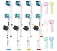 Toothbrush Heads 12 Pack Medium/Firm Bristle Oral B Compatible