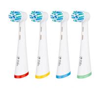 Toothbrush Heads Compatible with Oral B iO - 4 Pack Milos Brush Head Compatible with Oral B iO 2/3/4/5/6/7/8/9/10 Electric Toothbrush Deep and Precise Cleaning Replacement Electric Toothbrush Heads