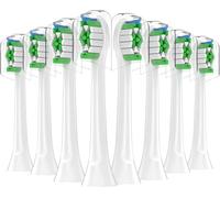 Toothbrush Heads Compatible with Philips Sonicare Electric Toothbrush, Replacement Brush Heads Fit for EasyClean, Gum Health, FlexCare, HealthyWhite Brush-White-8 Pack