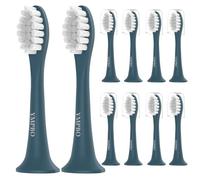Toothbrush Heads Compatible with Suri Electric Toothbrush, 10 Pack Blue