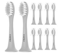 Toothbrush Heads Compatible with Suri Electric Toothbrush, 10 Pack White