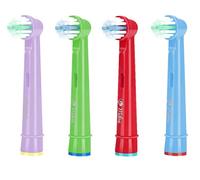 Toothbrush Heads Kids Compatible with Oral B - 4 Pack Milos Electric Brush Heads Precise and Deep Cleaning Replacement Toothbrush Heads Compatible with Oral B